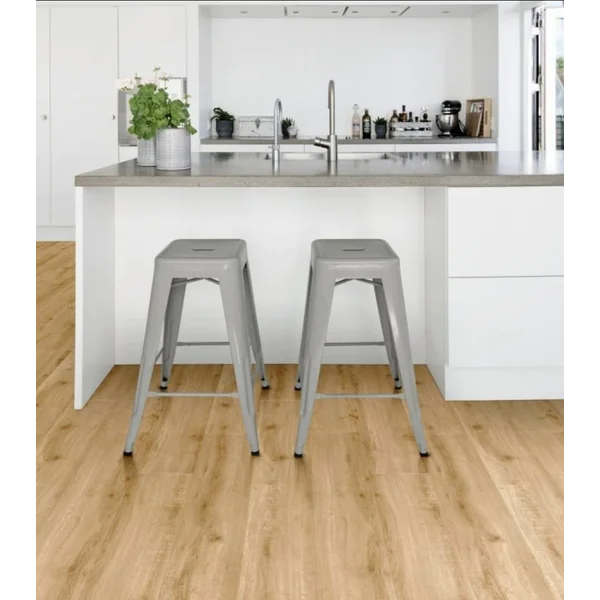 Panele winylowe SPC LVT z podkładem Dąb European Naturalny