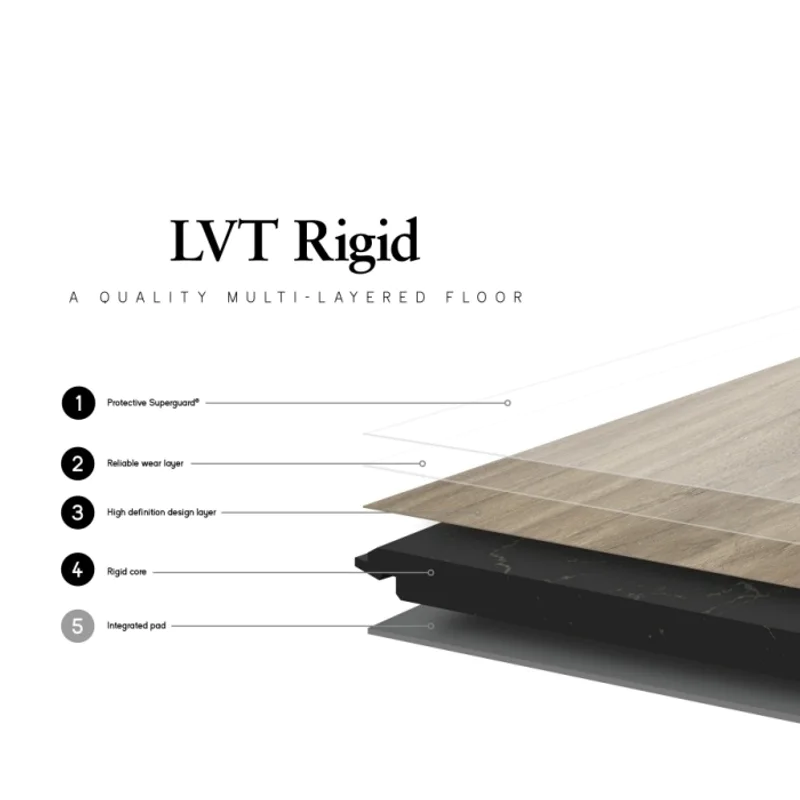 Panele winylowe z podkładem SPC LVT Dąb Traditional 03826L