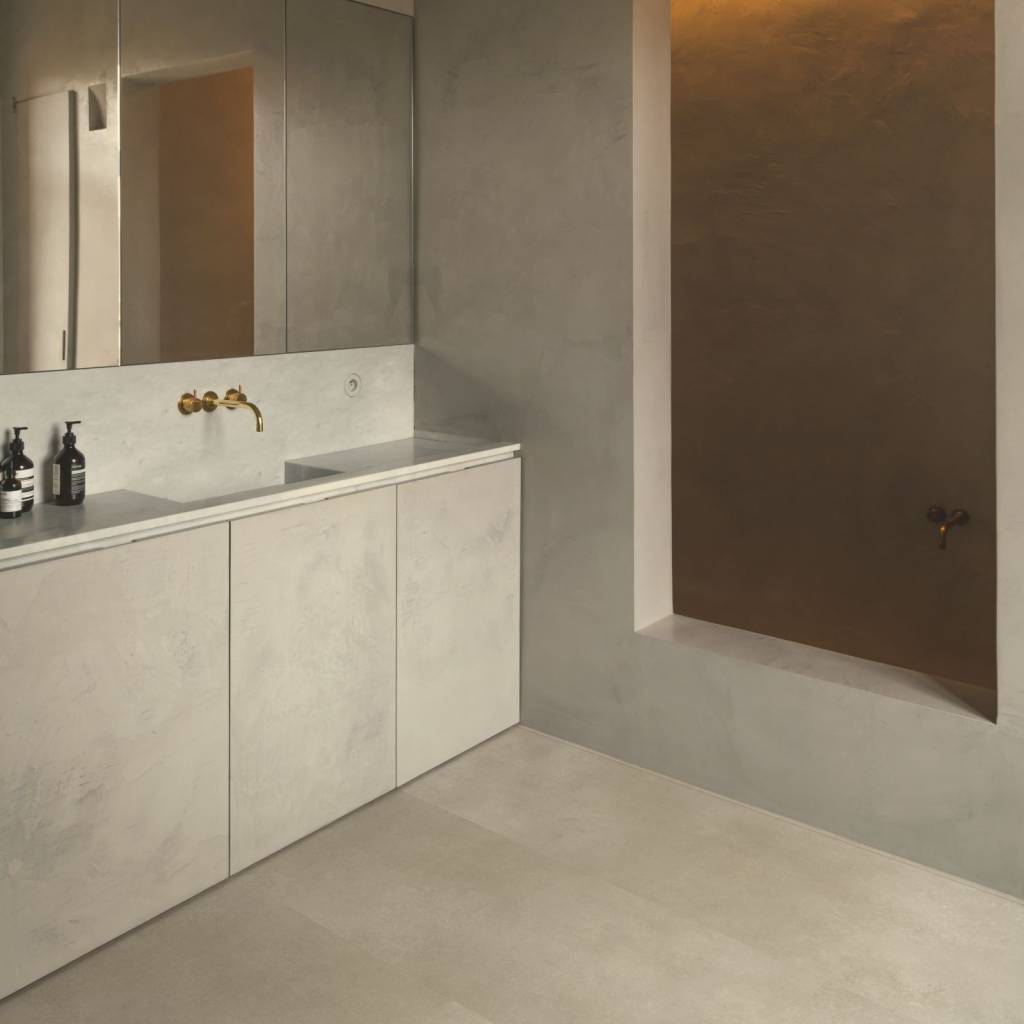 Panele winylowe LVT z podkładem Beton Sandstone Klasa 33 6 mm, AVMTU40274