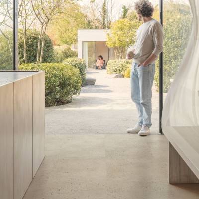 Panele winylowe SPC LVT z podkładem Beton Oyster Klasa 33 6 mm, AVMTU40275
