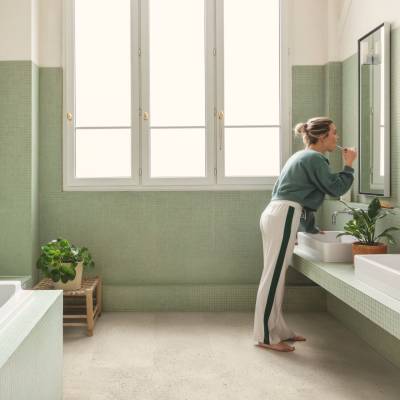 Panele winylowe SPC LVT z podkładem Beton Oyster Klasa 33 6 mm, AVMTU40275