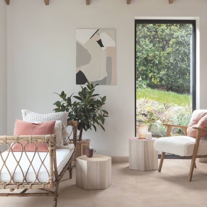 Panele winylowe SPC LVT z podkładem Soft Blush Klasa 33 6 mm, AVMTU40333