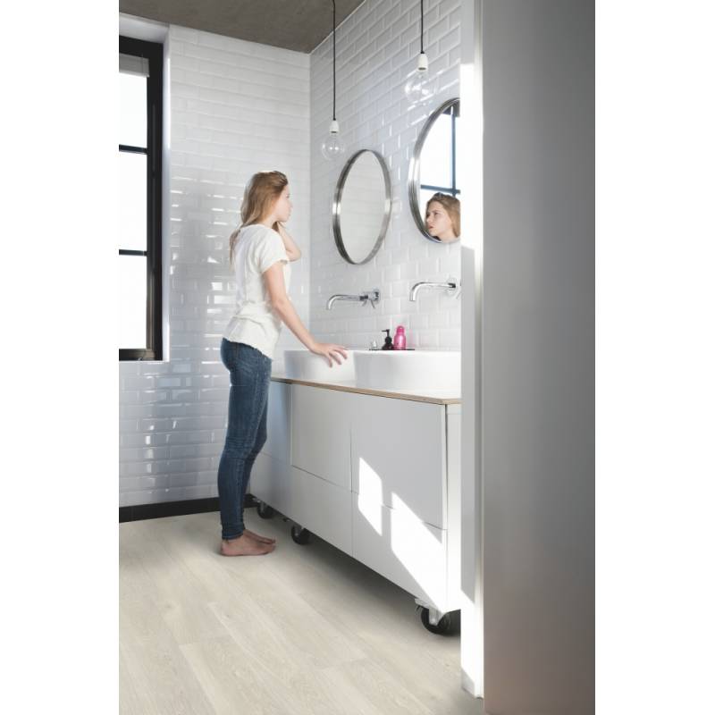 Panele winylowe SPC LVT z podkładem Dąb Morska Bryza Jasny Klasa 33 6 mm, AVMPU40079