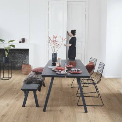 Panele winylowe SPC LVT z podkładem Dąb Bawełniany Naturalny Klasa 33 6 mm, AVMPU40104
