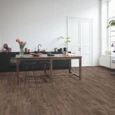 Panele winylowe SPC LVT z podkładem Dąb Czekoladowy Jesienny Klasa 33 6 mm, AVMPU40199