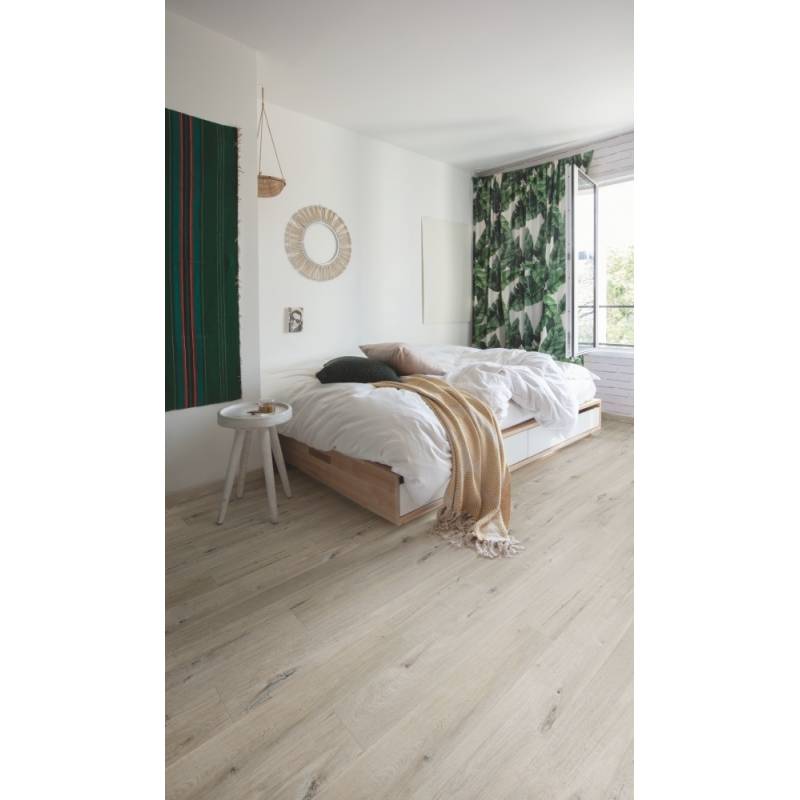 Panele winylowe SPC LVT z podkładem Dąb Bawełniany Biało-Rumiany Klasa 33 6 mm, AVMPU40200