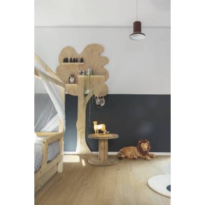 Panele winylowe SPC LVT z podkładem Dąb Bawełniana Głęboka Natura Klasa 33 6 mm, AVMPU40203