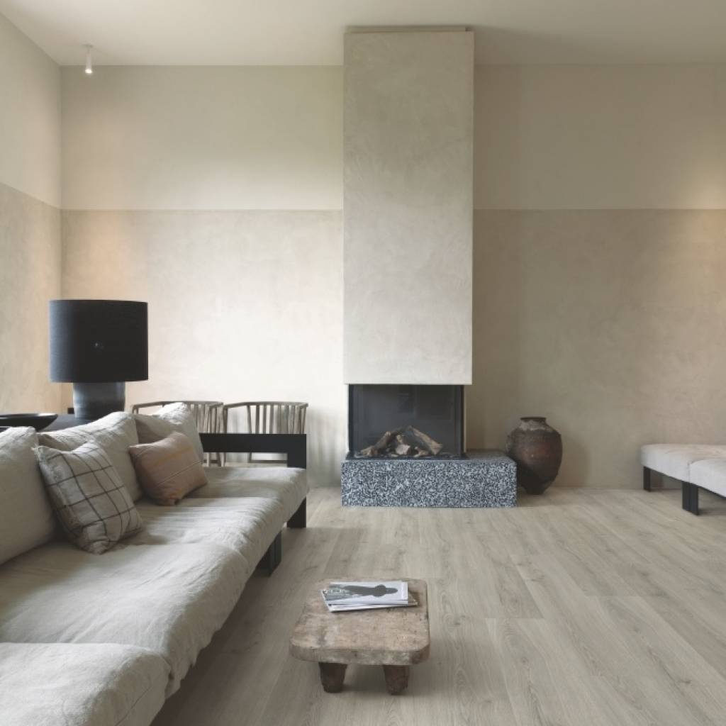 Panele winylowe SPC LVT  z podkładem Botaniczny Szary Klasa 33 6 mm, AVMPU40237