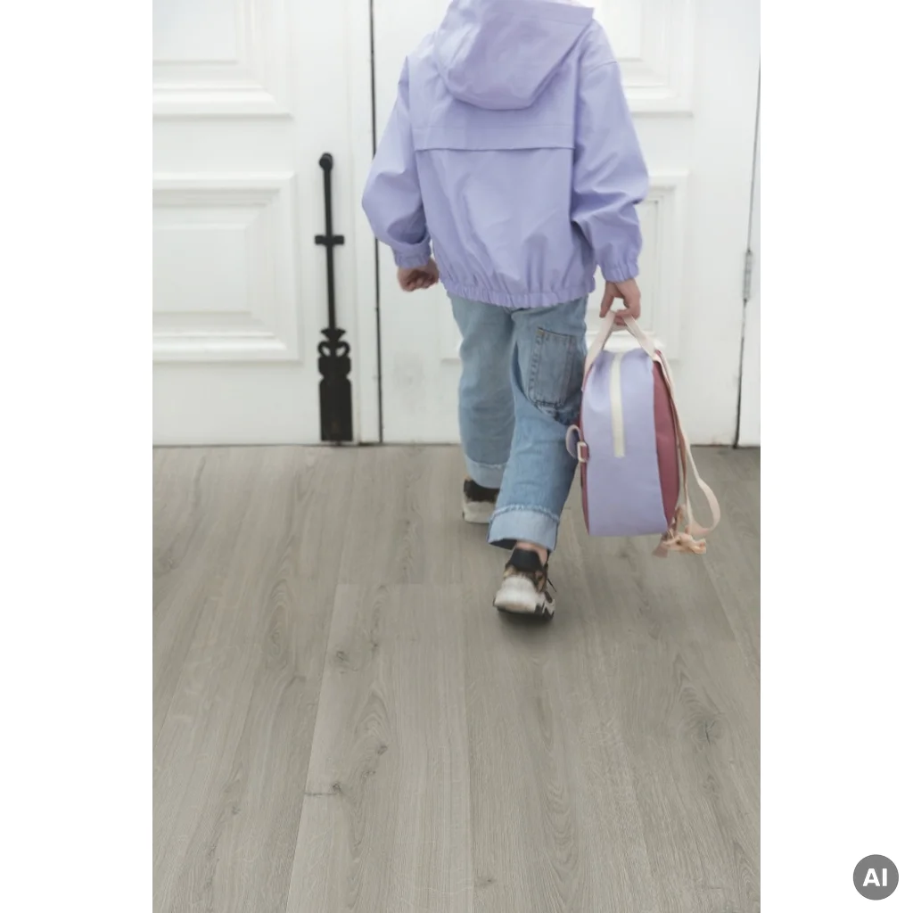 Panele winylowe SPC LVT  z podkładem Botaniczny Szary 6 mm Klasa 33, AVMPU40237