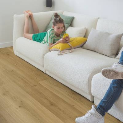 Panele winylowe SPC LVT z podkładem Dąb Wędzony Botaniczy Klasa 33 6 mm, AVMPU40238