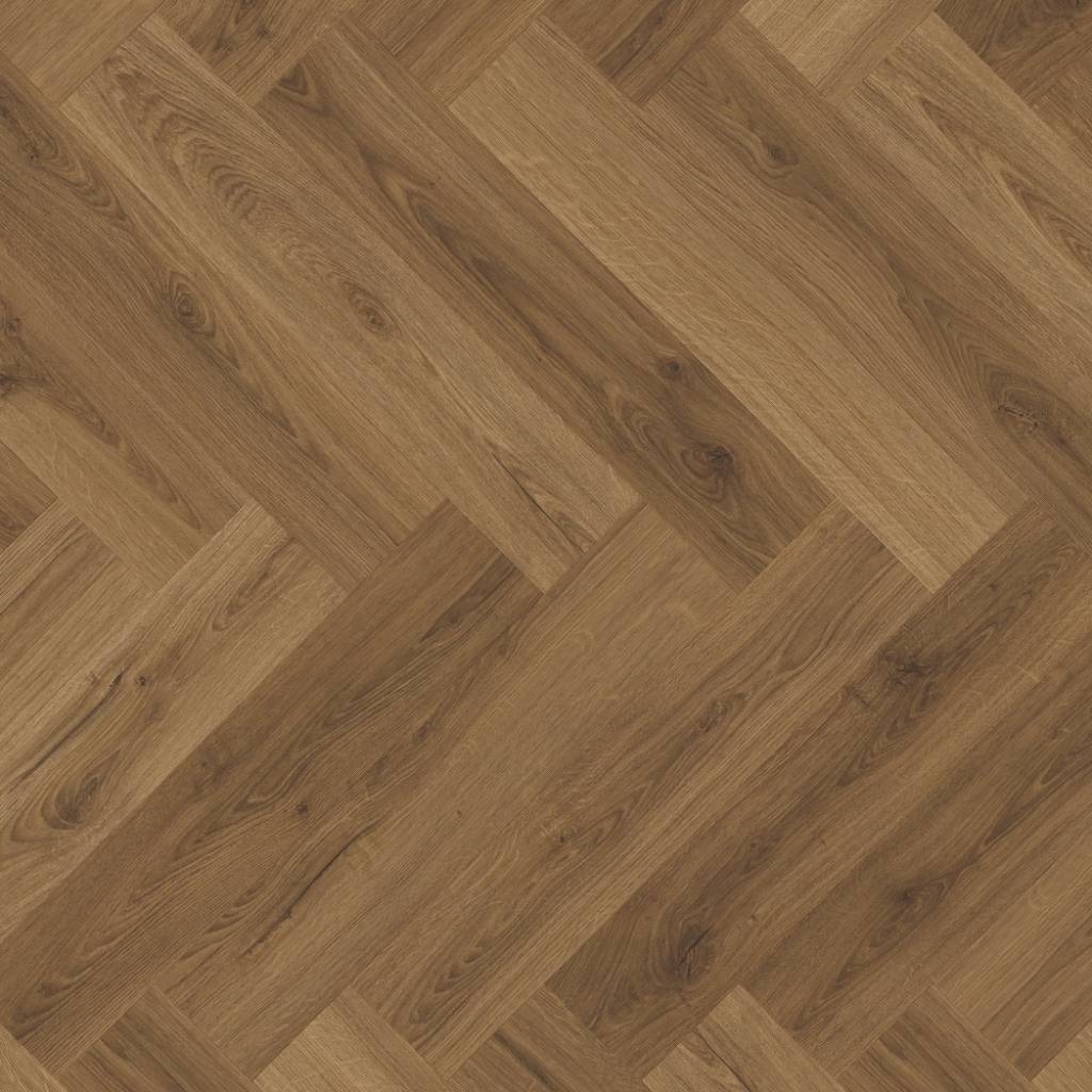 Panele winylowe SPC LVT z podkładem Jodełka Dąb Karmel Botaniczny HB Klasa 33 6 mm, AVHBU40364
