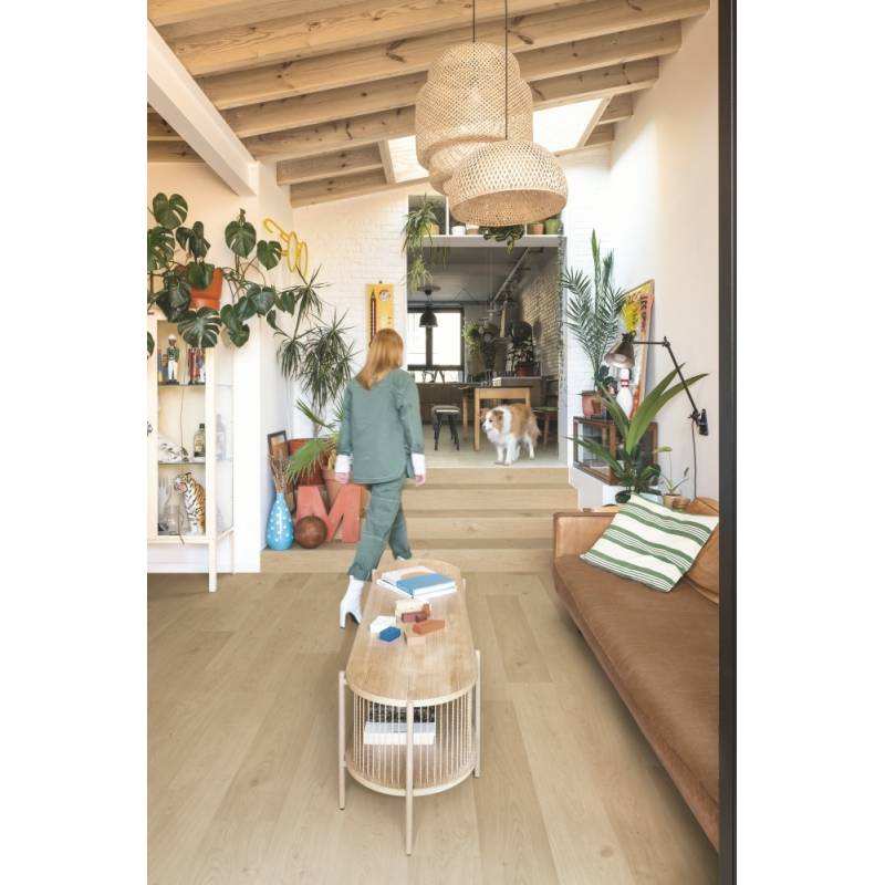 Panele winylowe SPC LVT Dąb Coast Beżowy AVSPT40321 Klasa 33 4 mm