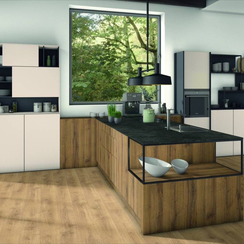 Panele podłogowe Dąb Natural North EPL208 AC4 8 mm, 1469359