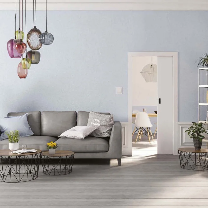 Drzwi przesuwne chowane w ścianę Norma Decor 1 70 cm Kompl