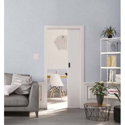 Drzwi przesuwne chowane w ścianę Norma Decor 1 70 cm WC Komplet: drzwi + kaseta + ościeżnica (obudowa), 100076872