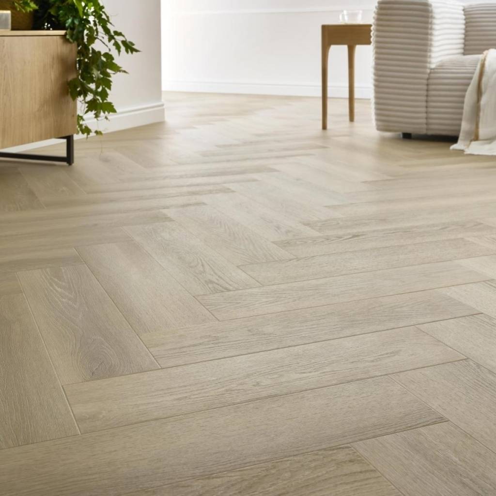 Panele winylowe SPC LVT Jodełka Dąb Deventer CAS 236 5 mm, 5905167857120