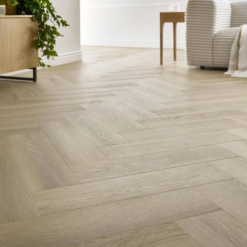Panele winylowe SPC LVT Jodełka Dąb Deventer CAS 236 5 mm, 5905167857120