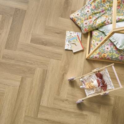 Panele winylowe SPC LVT Jodełka Dąb Burbon CAS 208 5 mm, 5905167857113