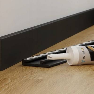 Listwa przypodłogowa PS Bravo 80 mm Biała 201, BR81U1