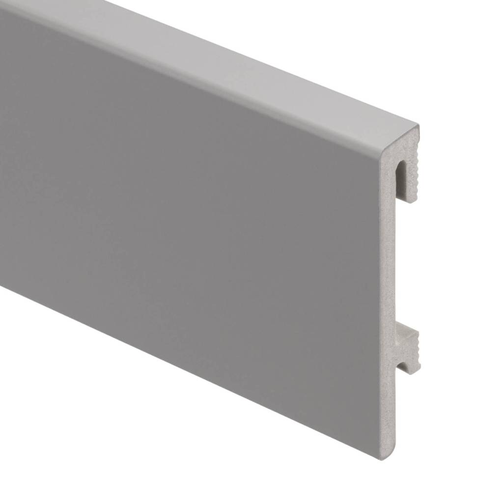 Listwa przypodłogowa PS Bravo 80 mm Szara 203, BR81U2 