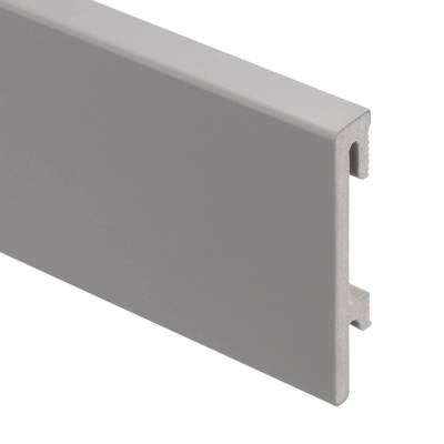Listwa przypodłogowa PS Bravo 80 mm Szara 203, BR81U2 