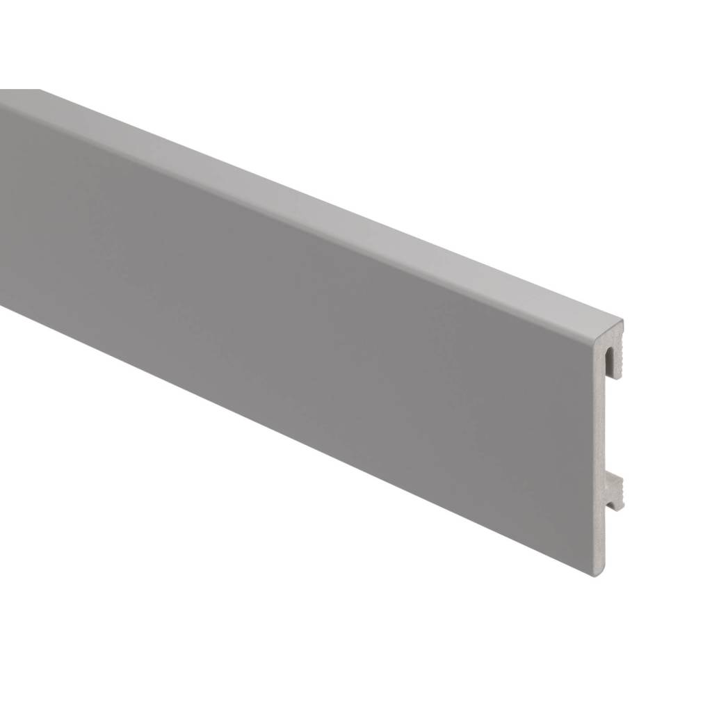 Listwa przypodłogowa PS Bravo 80 mm Szara 203, BR81U2 