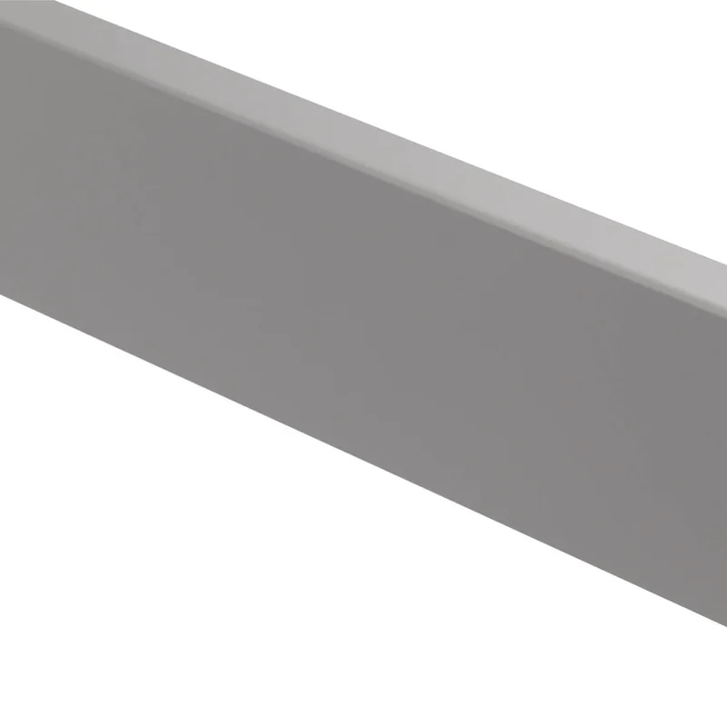 Listwa przypodłogowa PS Bravo 80 mm Szara 203, BR81U2 - 2