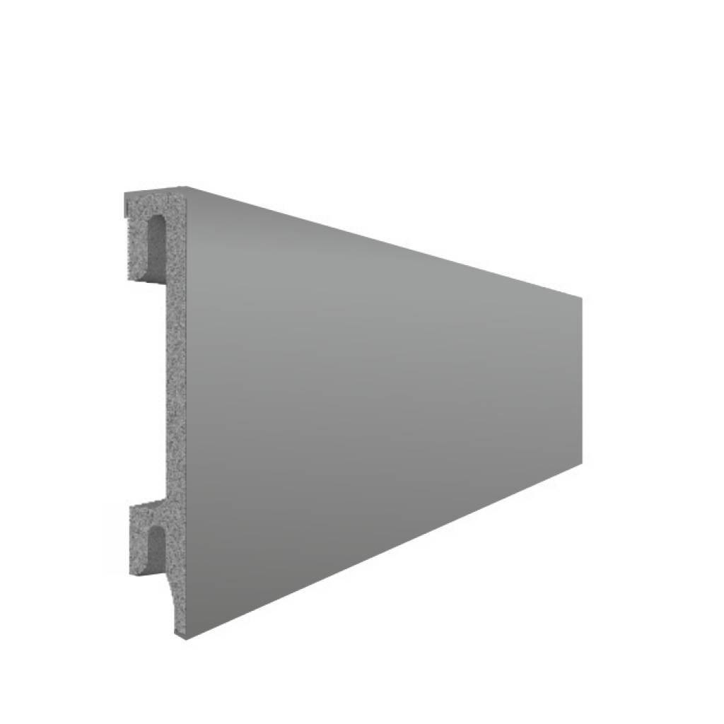 Listwa przypodłogowa PS Bravo 80 mm Szara 203, BR81U2 