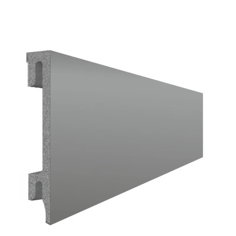 Listwa przypodłogowa PS Bravo 80 mm Szara 203, BR81U2  - 4