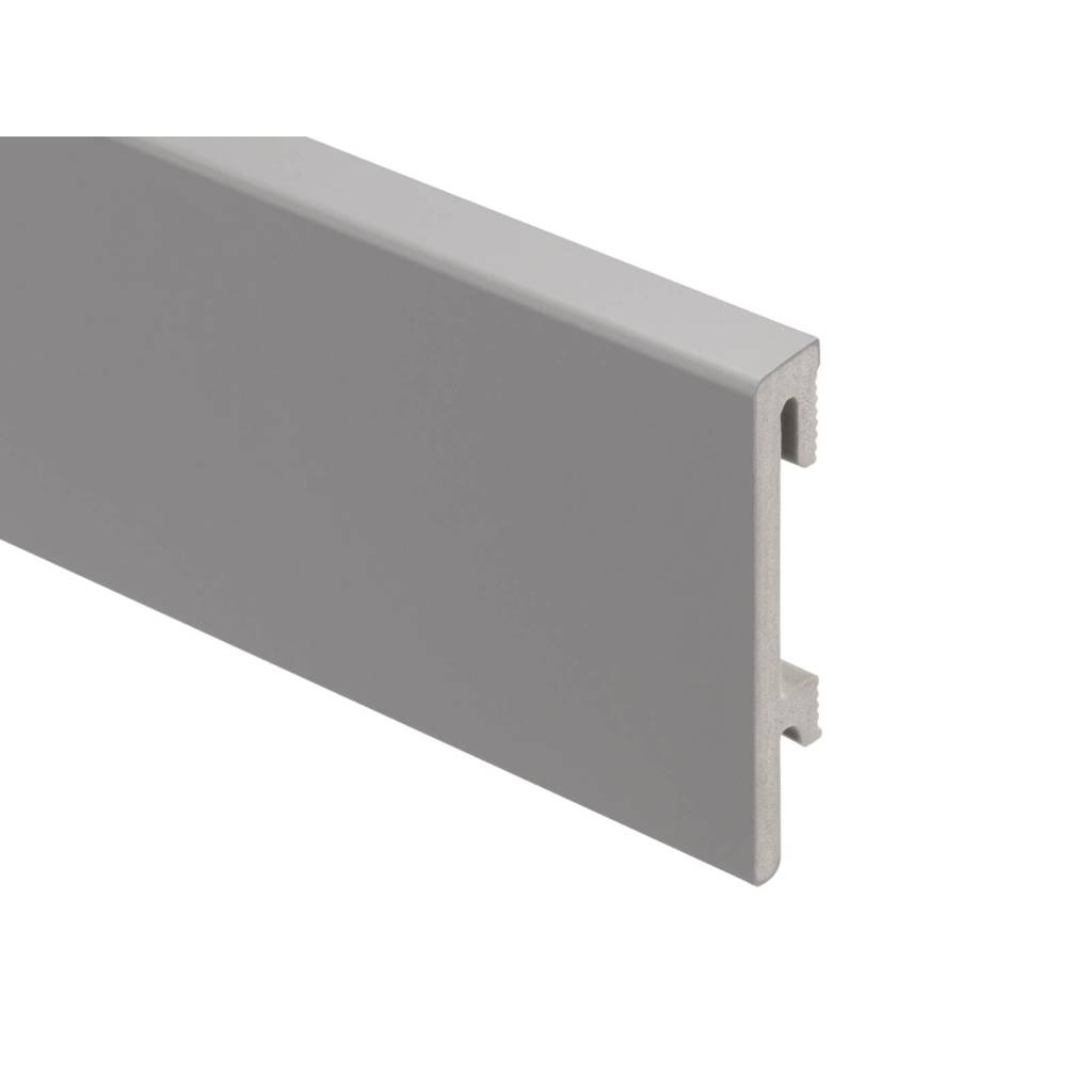 Listwa przypodłogowa PS Bravo 80 mm Szara 203, BR81U2 