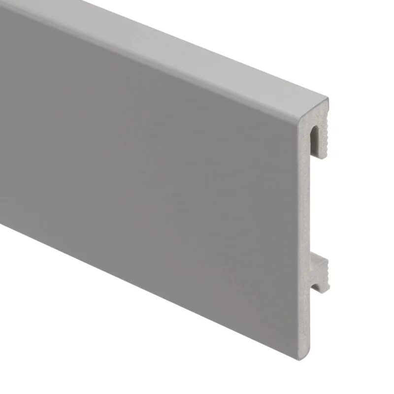 Listwa przypodłogowa PS Bravo 80 mm Szara 203, BR81U2  - 5