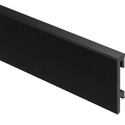 Listwa przypodłogowa PS Bravo 80 mm Czarna 207, BR81U3