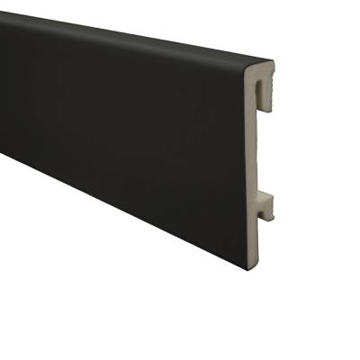 Listwa przypodłogowa PS Bravo 80 mm Czarna 207, BR81U3