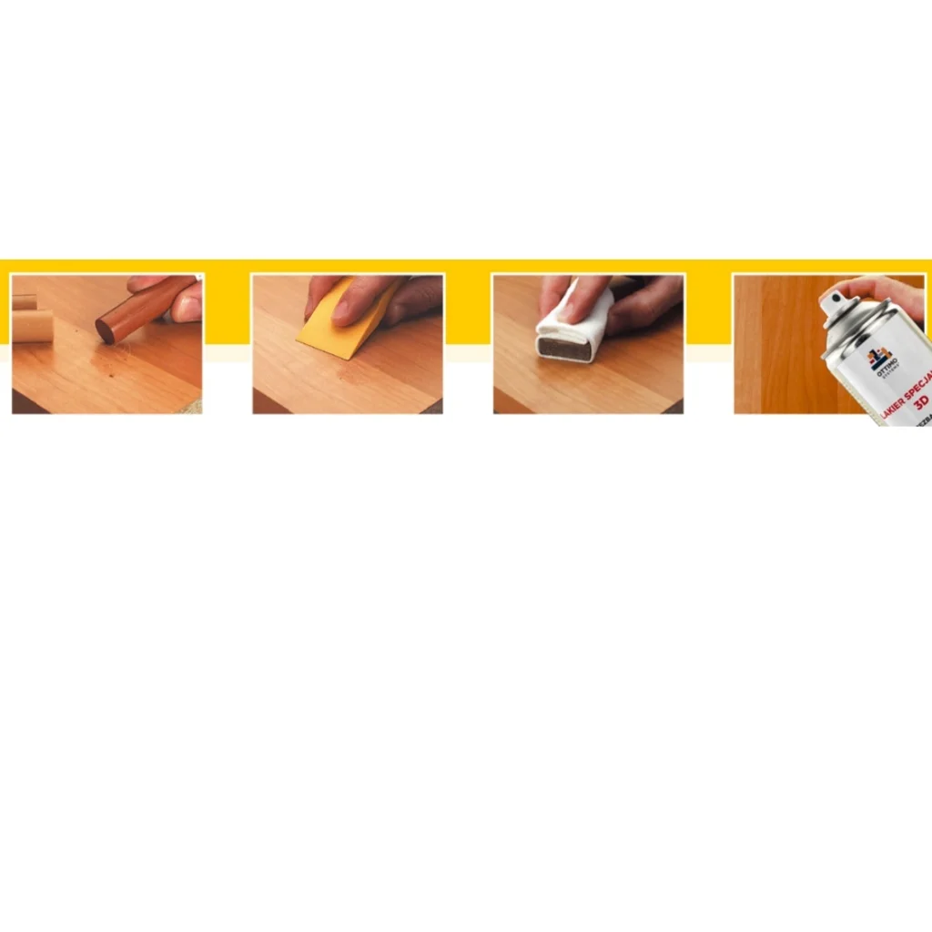 Wosk do wypełniania rys RAL 9003, Ko 13012