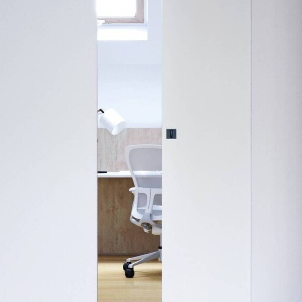 System Przesuwny Kaseta bezościeżnicowa Porta 70 cm zaczep zamka WC, MM0KASREGB01PN70ZAC125