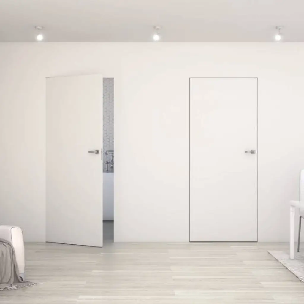 Ościeżnica aluminiowa Biała Sara Eco 2 odwrotna przylga Lewa 80 2z, 5901316110610