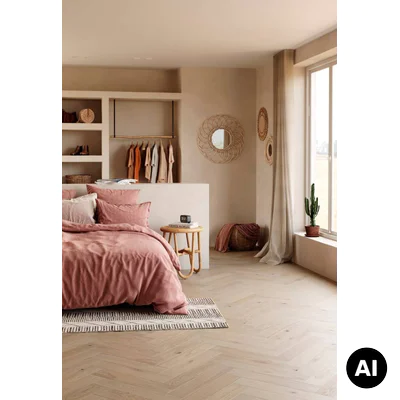 Podłoga drewniana Cottage Invisible Herringbone 14 mm, COT HB CL-1817