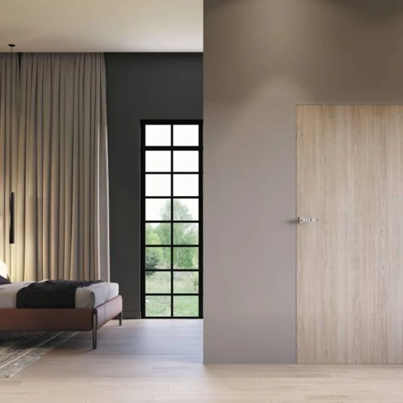 Ościeżnica aluminiowa Biała Sara Eco 2 odwrotna przylga L