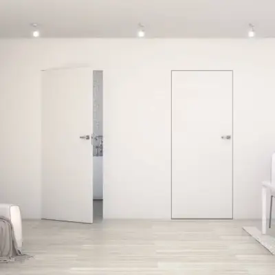 Ościeżnica aluminiowa Biała Sara Eco 2 odwrotna przylga Lewa 70 2z, 5901316110535