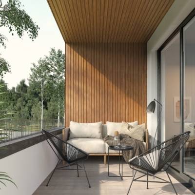 Panele zewnętrzne Listwa zewnętrzna  Złoty Dąb SVP 12 3008838 