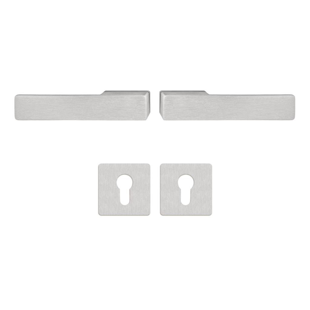 Klamka Libera Inox klamko + klamka + rozeta WB, 5907505414903 Klamka Libera Inox klamko + klamka + rozeta WB, 5907505414903