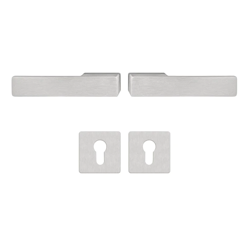 Klamka Libera Inox klamko + klamka + rozeta WB, 590750541490