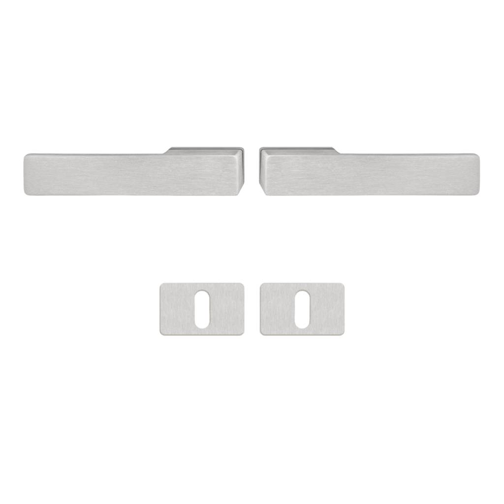 Klamka Libera Inox klamko + klamka + rozeta WK, 5907505414927 Klamka Libera Inox klamko + klamka + rozeta WK, 5907505414927