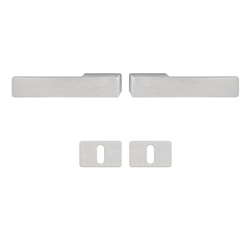 Klamka Libera Inox klamko + klamka + rozeta WK, 590750541492