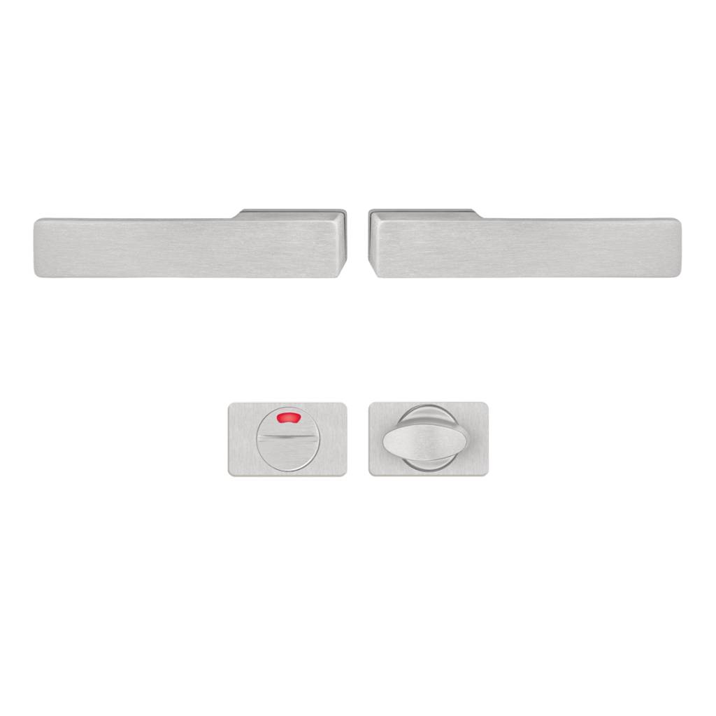 Klamka Libera Inox klamko + klamka + rozeta WC, 5907505414910 Klamka Libera Inox klamko + klamka + rozeta WC, 5907505414910