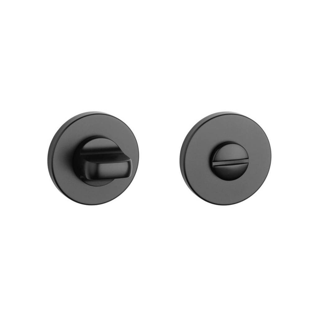 Rozeta okrągła Aprile Slim 7mm WC Czarna, MH0EAZALIACZ0WC0000000