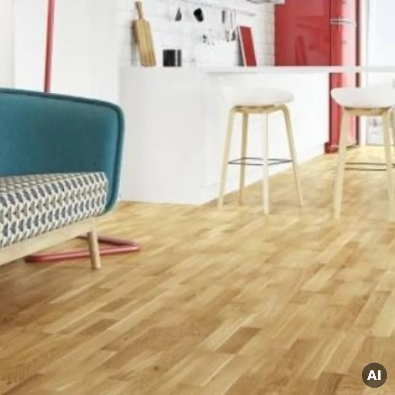 Podłoga drewniana Dąb Standard 3-lamelowy 14 mm, BK8-DBE3-