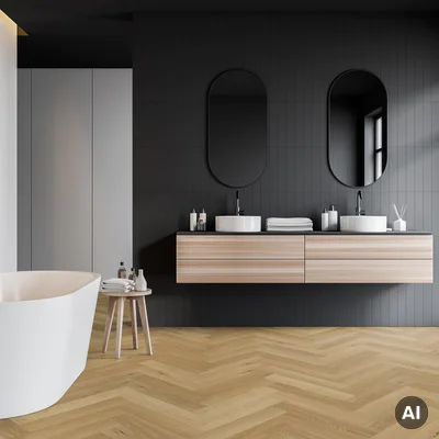 Panele winylowe LVT Jodełka Firenze dryback HB Cooper 2.5 mm Klasa 33, FIR HB-848-DB