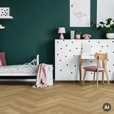 Panele winylowe LVT Jodełka Firenze dryback HB Cooper 2.5 mm Klasa 33, FIR HB-848-DB