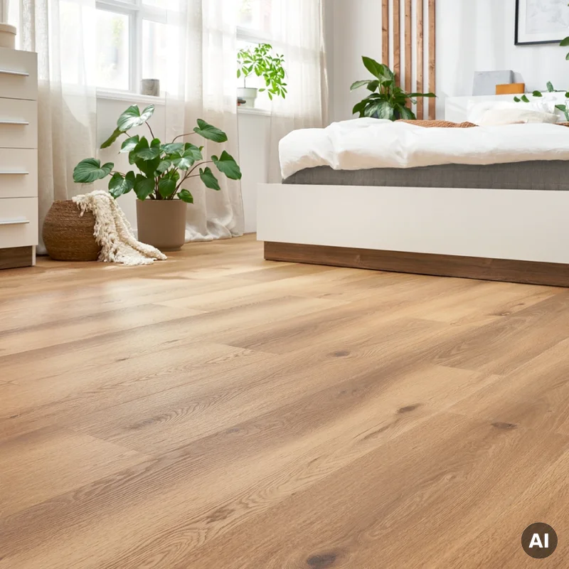 Panele winylowe SPC LVT z podkładem Dąb Garland 5.3 mm Kla